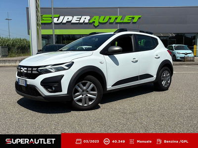 Dacia Sandero Stepway 1.0 tce Expression Eco-g 100cv del 2023 usata a Albano Vercellese