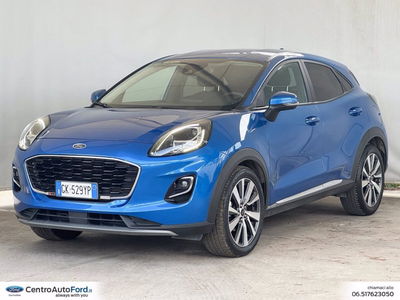 Ford Puma 1.0 ecoboost h ST-Line X 125cv del 2022 usata a Albano Laziale