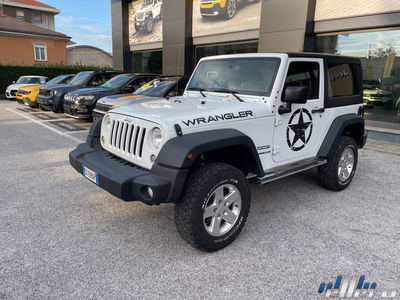 Jeep Wrangler 2.8 CRD DPF Cabrio del 2014 usata a Mondovi&#039;