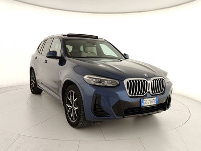 BMW X3 xdrive20d mhev 48V auto del 2022 usata a Caserta