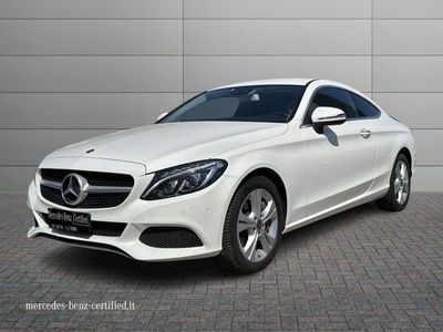 Mercedes-Benz Classe C Coup&eacute; 250 d 4Matic Auto Coup&eacute; Executive del 2018 usata a Lecce