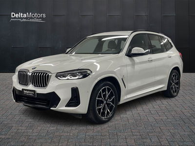BMW X3 xdrive20d mhev 48V Msport auto del 2022 usata a Montecosaro