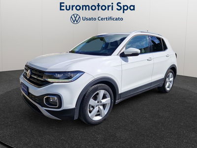 Volkswagen T-Cross 1.0 TSI 115 CV Advanced BMT del 2019 usata a Monteriggioni
