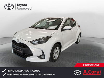 Toyota Yaris 1.5 Hybrid 5 porte Energy del 2024 usata a Frascati