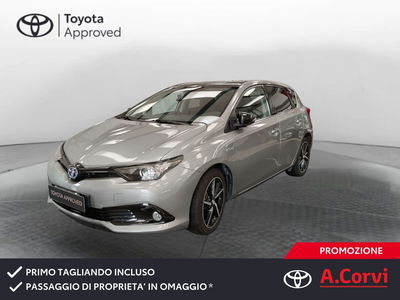 Toyota Auris 1.8 Hybrid Black Edition del 2018 usata a Genzano di Roma