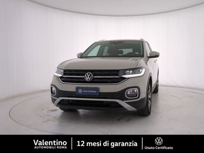 Volkswagen T-Cross 1.0 TSI 110 CV DSG Advanced del 2023 usata a Roma