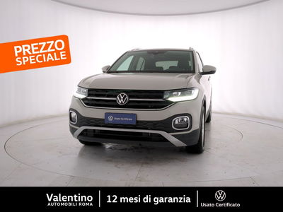 Volkswagen T-Cross 1.0 TSI 110 CV DSG Advanced del 2022 usata a Roma