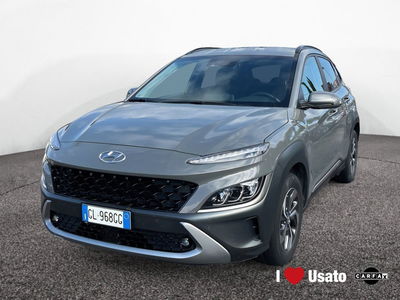 Hyundai Kona 1.6 gdi hev X Class Premium Pack 2wd dct del 2022 usata a Roma