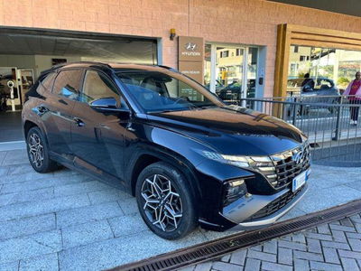 Hyundai Tucson 1.6 CRDi 136CV 48V 4WD DCT N Line del 2022 usata a Montecrestese