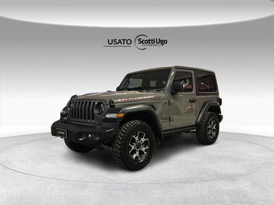 Jeep Wrangler 2.2 Mjt II Rubicon del 2020 usata a Siena