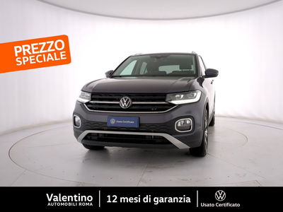 Volkswagen T-Cross 1.0 TSI 110 CV DSG Advanced del 2023 usata a Roma