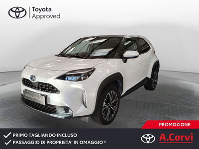 Toyota Yaris Cross 1.5 Hybrid 5p. E-CVT Lounge del 2022 usata a Genzano di Roma