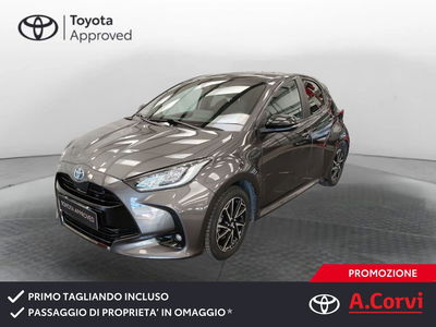 Toyota Yaris 1.5 Hybrid 5 porte Lounge del 2022 usata a Genzano di Roma