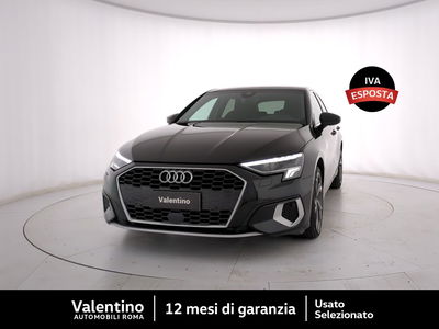 Audi A3 Sportback 30 TDI S tronic Business Advanced del 2022 usata a Roma