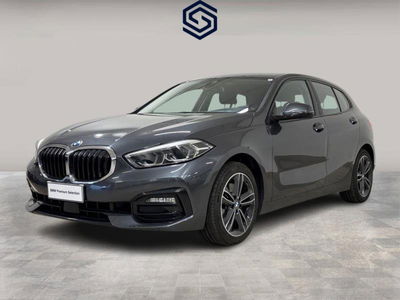 BMW Serie 1 118d Msport auto del 2020 usata a Sassari