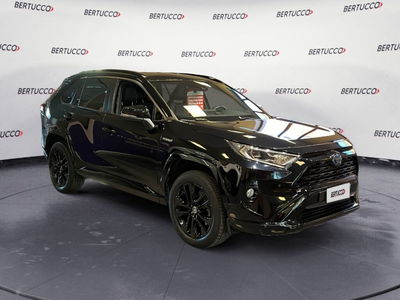 Toyota Rav4 HV (222CV) E-CVT AWD-i Black Edition del 2021 usata a Verona