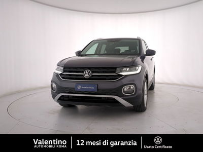 Volkswagen T-Cross 1.0 TSI 110 CV DSG Advanced del 2023 usata a Roma