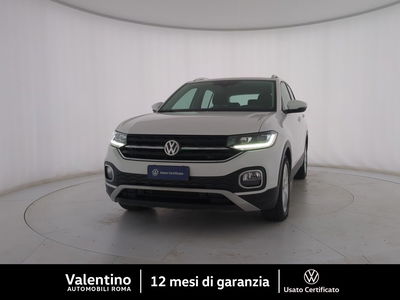 Volkswagen T-Cross 1.0 TSI 115 CV DSG Advanced BMT del 2019 usata a Roma