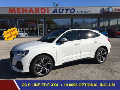 Audi Q3 Sportback 40 2.0 tdi S line edition quattro 193cv s-tronic nuova a Bernezzo
