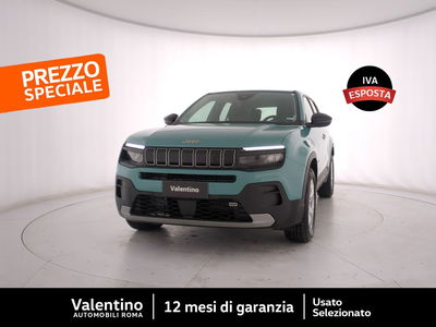 Jeep Avenger 1.2 turbo Altitude fwd 100cv del 2024 usata a Roma