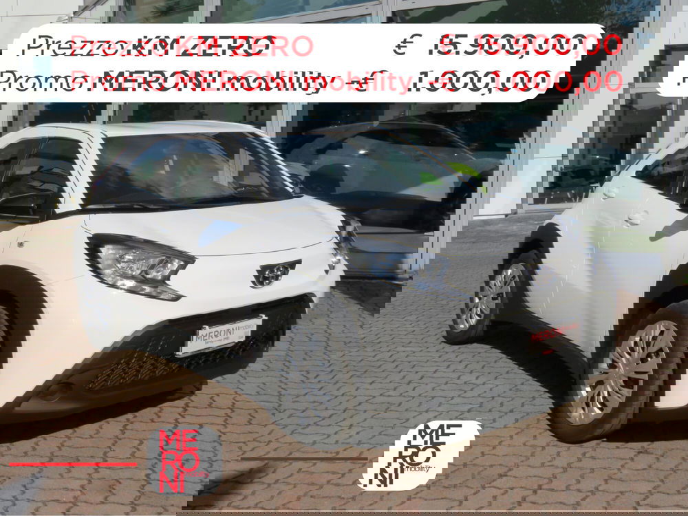 Toyota Aygo X nuova a Monza e Brianza