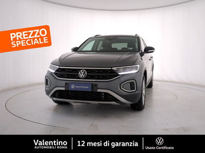 Volkswagen T-Roc 1.0 TSI Life del 2022 usata a Roma