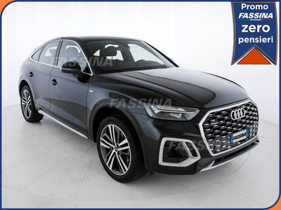 Audi Q5 Sportback 40 2.0 tdi mhev 12V S line Plus quattro s-tronic del 2023 usata a Milano
