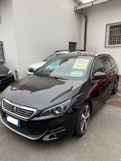 Peugeot 308 SW BlueHDi 120 S&amp;S EAT6 GT Line del 2017 usata a Altopascio
