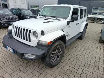 Jeep Wrangler Unlimited 2.0 PHEV ATX 4xe Sahara del 2021 usata a Alessandria