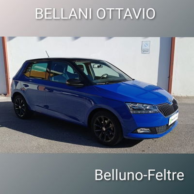 Skoda Fabia 1.0 MPI 60 CV Twin Color Design Edition Nero del 2020 usata a Feltre