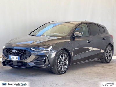 Ford Focus 1.0t ecoboost h ST-Line X 125cv del 2022 usata a Albano Laziale