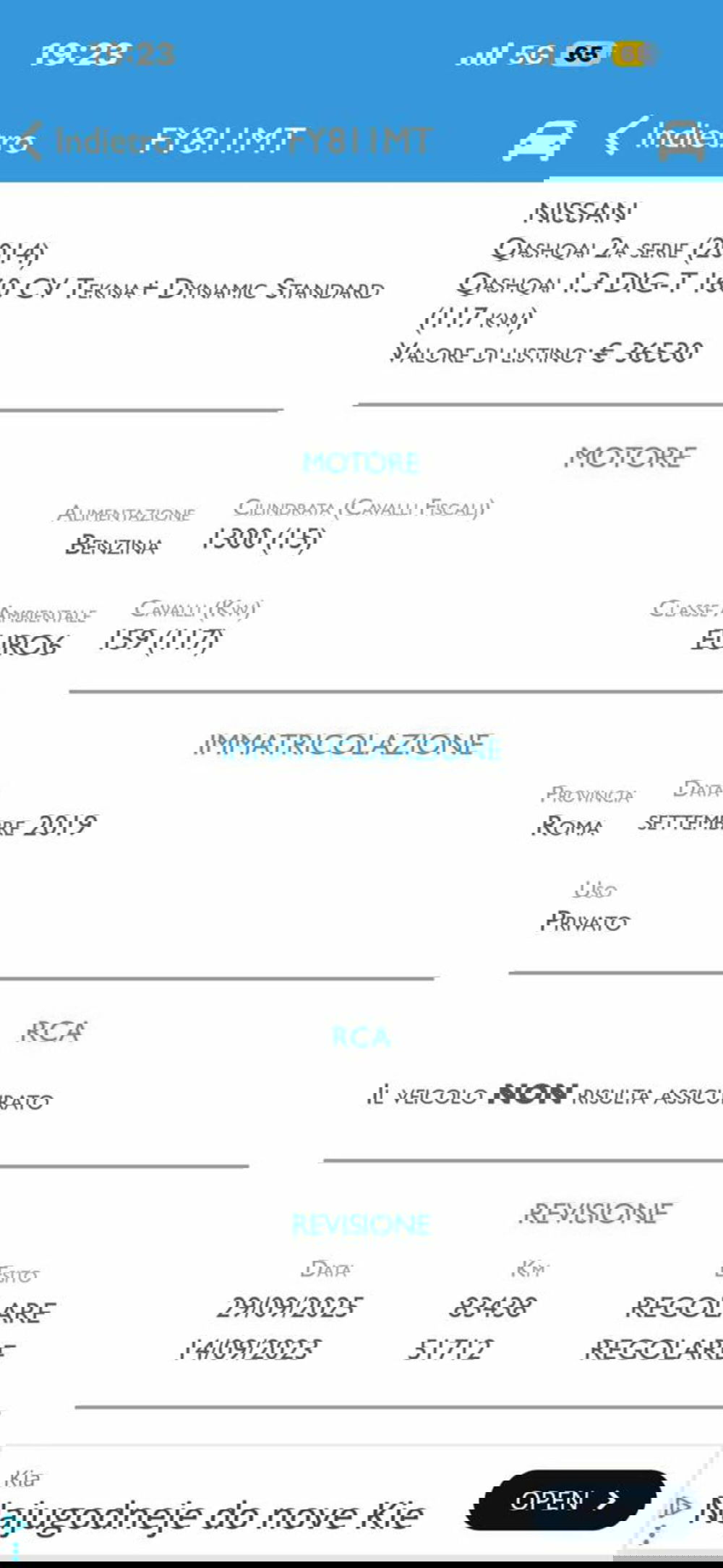 Nissan Qashqai usata a Pesaro-Urbino (6)