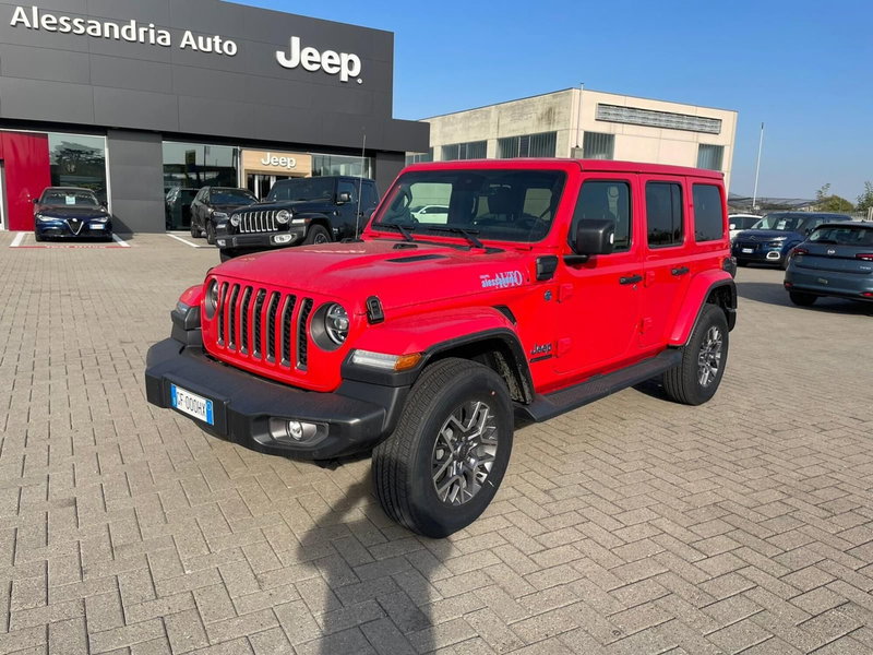 Jeep Wrangler Unlimited usata a Alessandria