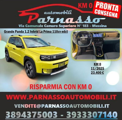 Fiat Grande Panda 1.2 La Prima 100cv nuova a Messina
