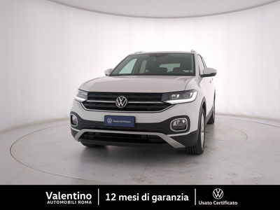 Volkswagen T-Cross 1.0 TSI 110 CV DSG Advanced del 2022 usata a Roma