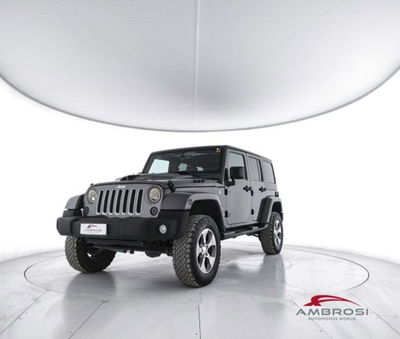 Jeep Wrangler Unlimited 2.8 CRD DPF Sahara Auto del 2018 usata a Corciano
