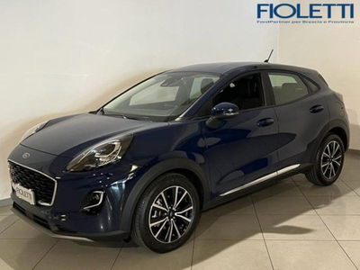 Ford Puma 1.0 EcoBoost Hybrid 125 CV S&amp;S aut. Titanium X del 2021 usata a Desenzano del Garda