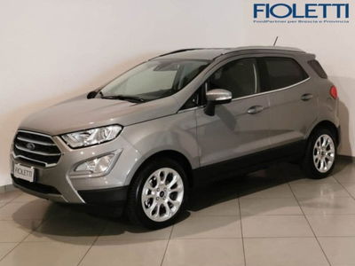 Ford EcoSport 1.0 EcoBoost 125 CV Titanium del 2021 usata a Brescia