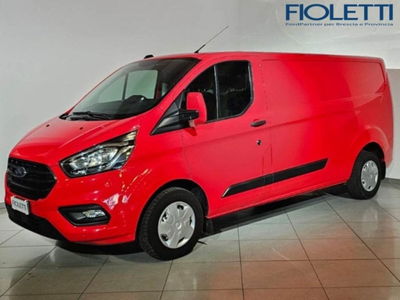 Ford Transit Custom Furgone 300 2.0 EcoBlue 130 PL Furgone Trend del 2021 usata a Brescia