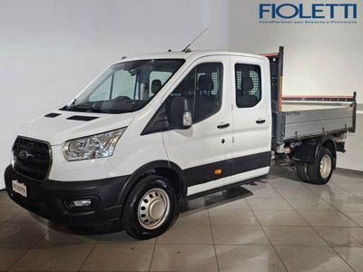Ford Transit Telaio 350 2.0TDCi EcoBlue 130CV PL-DC-RG RWD Cab.Trend del 2021 usata a Brescia
