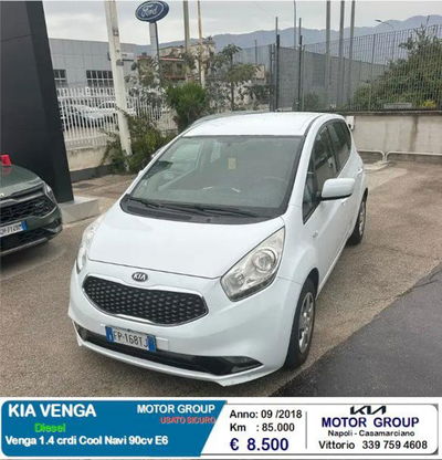Kia Venga 1.4 CRDi 90CV Cool del 2018 usata a Casamarciano
