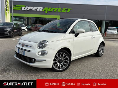 Fiat 500 1.2 Lounge del 2019 usata a Albano Vercellese