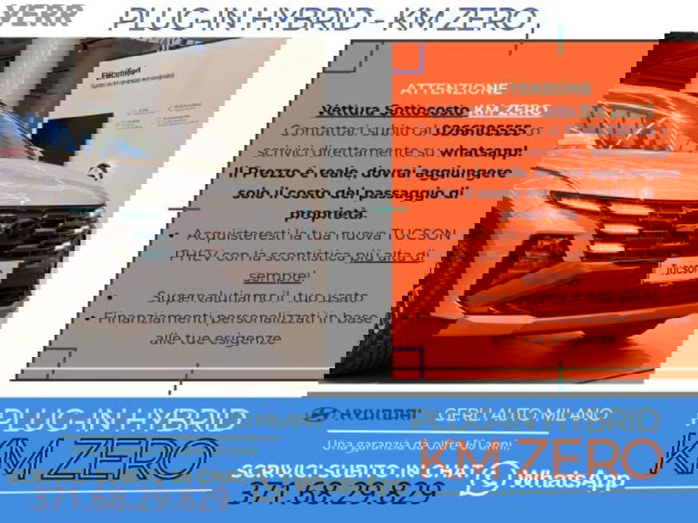 Hyundai Tucson nuova a Milano