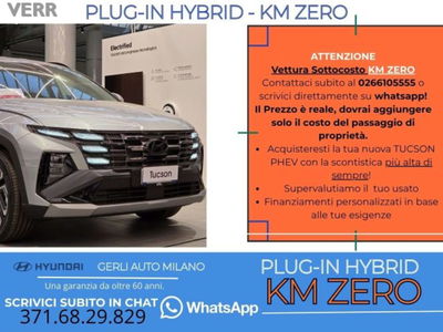 Hyundai Tucson 1.6 t-gdi 48V Exellence 2wd dct nuova a Milano