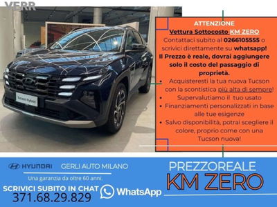 Hyundai Tucson 1.6 t-gdi 48V Exellence 2wd dct nuova a Milano