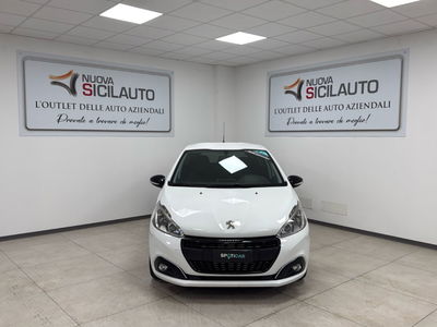 Peugeot 208 75 5 porte Black Line 2 del 2018 usata a Carini
