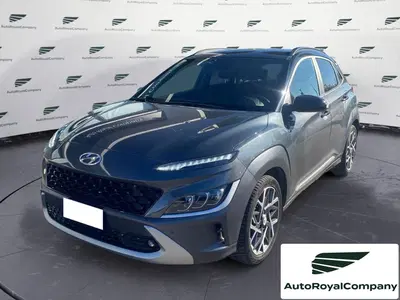 Hyundai Kona HEV 1.6 DCT XLine del 2021 usata a Roma