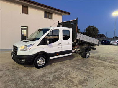 Ford Transit transit 350 2.0 tdci 130cv trend L2 Scattolini ribaltabile tril. del 2019 usata a Matera