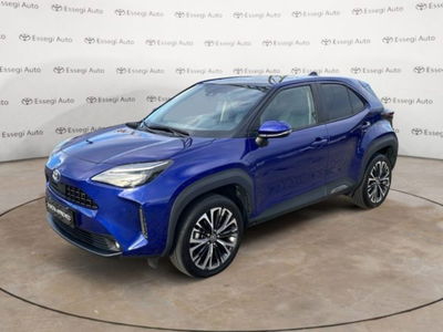 Toyota Yaris Cross 1.5 Hybrid 5p. E-CVT Lounge del 2021 usata a Albano Vercellese