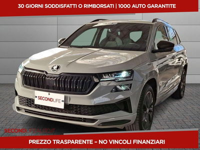 Skoda Karoq 1.5 tsi Sportline del 2022 usata a Roma